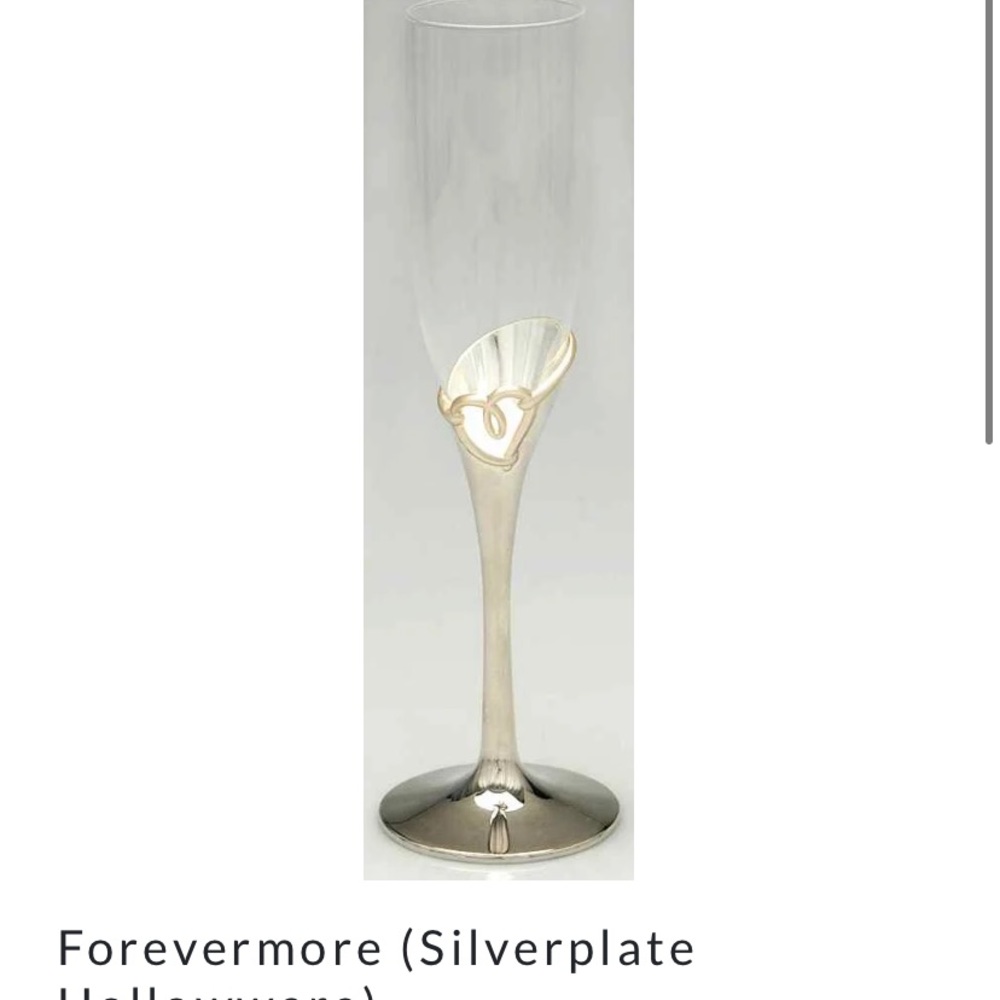 NIB Lenox Forevermore Champagne Flutes